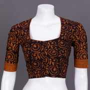 Black Bagh Printed Cotton Blouse 10072451
