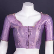  Lavender Banarasi Tissue Silk Blouse 10075965