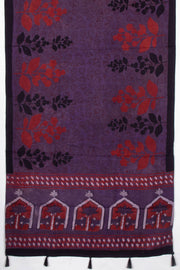 Lavender Vanaspathi Modal Silk Cotton Stole 10075287