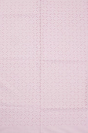 Pastel Pink Solid Style Cutwork Applique Embroidered Cotton 3 Piece Salwar Suit Material