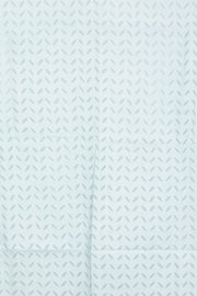 Pastel Blue Solid Style Cutwork Applique Embroidered Cotton 3 Piece Salwar Suit Material 10070148