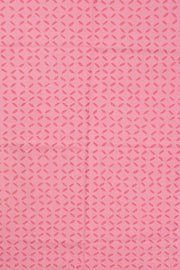 Candy Pink Barmer Applique Embroidered Cotton 3 Piece Salwar Suit Material