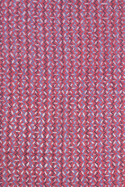 Red Barmer Applique Embroidered Cotton 3 Piece Salwar Suit Material 10070170	