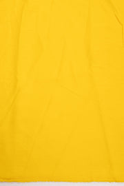 Yellow Embroidered Silk 3-Piece Salwar Suit Material 10072069