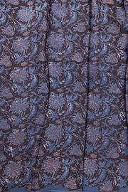 Multi Colour Vanaspathi Printed 2-Piece Modal Silk Salwar Suit Material