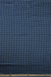 Green Handblock Printed Silk Cotton 3 Piece Salwar Suit Material 10072934