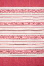 White Handloom Dhaniakhali Cotton Saree 10062579