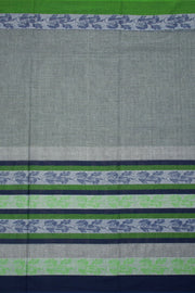 Grey Handloom Dhaniakhali Cotton Saree 10062580