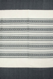 White Handloom Dhaniakhali Cotton Saree 10062581