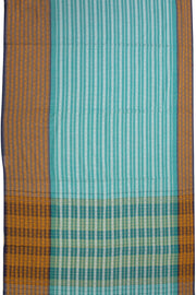 Blue Handloom Dhaniakhali Cotton Saree