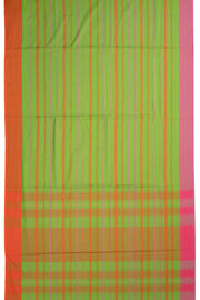  Green Handloom Dhaniakhali Cotton Saree