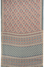 Blue Ethnic Printed Stone Work Modal Silk Saree 10073735