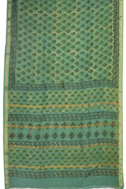 Green Vanaspathi Printed Silk Cotton Saree 10074130