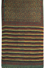 Green Vanaspathi Printed Modal Vegan Silk Sarees 10074140