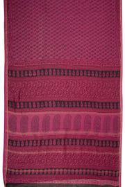 Pink Bagh Printed Silk Cotton Saree 10074199