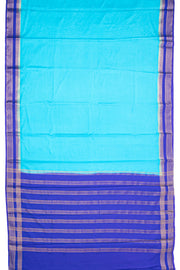 Blue Semi Mysore Crepe Silk Saree 10077794
