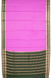 Pink Semi Mysore Crepe Silk Saree 10077797