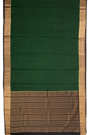 Green Semi Mysore Crepe Silk Saree 10077808