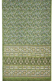 Green Kani Printed Silk Saree 10078003