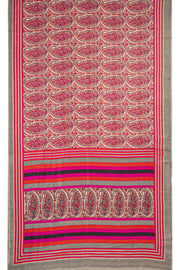 Cream Kani Printed Silk Saree 10078006