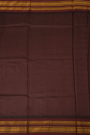 Fern Green Handloom Gadwal Kuttu Silk Saree - Avishya