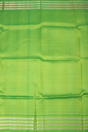 Orange Handloom Gadwal Kuttu Silk Saree - Avishya