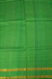 Cider Orange Handloom Gadwal Kuttu Silk Saree - Avishya