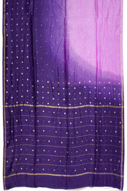 Pink Handloom Mercersised Saree with Zari Embroidery 10073084