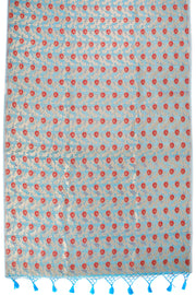 Blue Banarasi Organza Saree 10068896 - Avishya