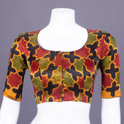 Maroon Ajrakh Printed Mashru 10069755 - Avishya