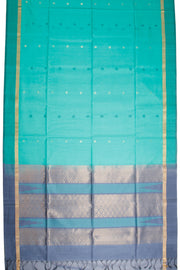 Green Handloom Kovai Silk Cotton Saree 10069037 - Avishya