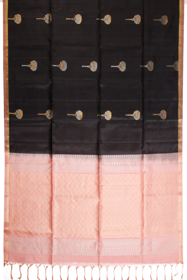 Black Kovai Soft Silk Saree 10069025 - Avishya