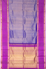 Blue Bridal Kanjivaram Silk Saree 10070590 - Avishya