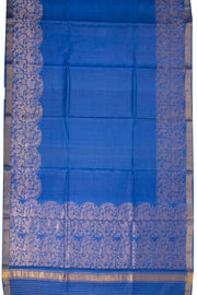 Blue Chhattisgarh Tussar Silk Saree 10068813 - Avishya