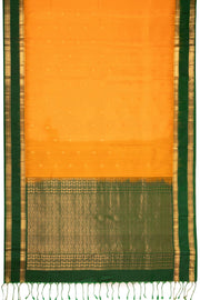 Yellow Handloom Kanjivaram Soft Silk Saree 10075695