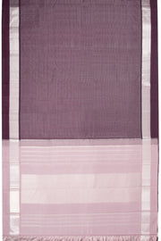 Brown Handloom Kanjivaram Silk Saree