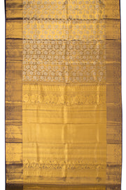 Gold  Kanjivaram Pure Silk Saree 10074792