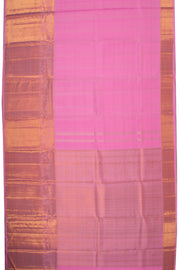 Persian Pink Monotone Kanjivaram Silk Saree 10075620
