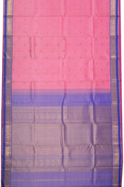 Flamingo Korvai Kanjivaram Silk Saree 10075626