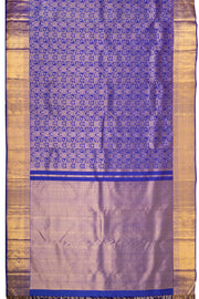 Blue Kanjivaram Pure Silk Saree 10076164