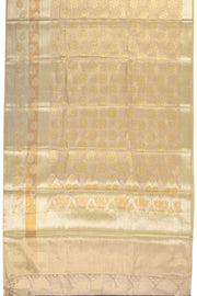 Gold Banarasi Tissue Silk Saree 10072284