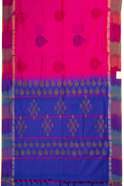 Magenta south silk cotton saree 10073543