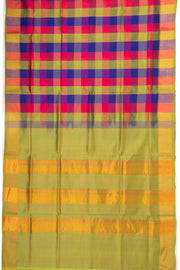 Green South Silk Cotton Saree 10073545