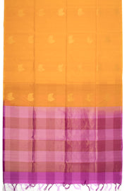 Yellow Handloom Kovai Silk Cotton Saree 10073773