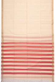 Beige Handloom Kovai Silk Cotton Saree 10073777