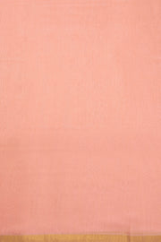 Orange Chanderi Silk Cotton 2 pc Salwar Suit Material