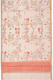 Brown Chanderi Silk Cotton 2 Piece Salwar Suit Material 10075394