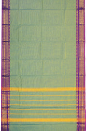 Green Handloom Chettinad Cotton Saree 10075097
