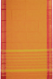 Yellow Handloom Chettinad Cotton Saree 10075098