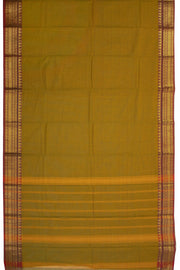 Green Handloom Chettinad Cotton Saree 10075099